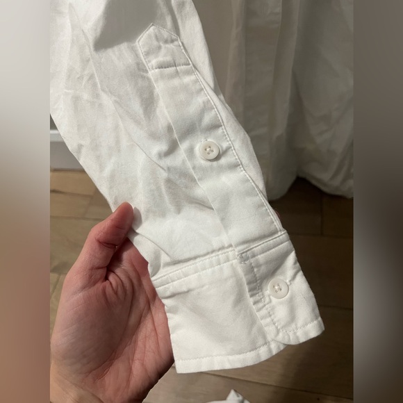 Aritzia white oversized blouse - Picture 3 of 6